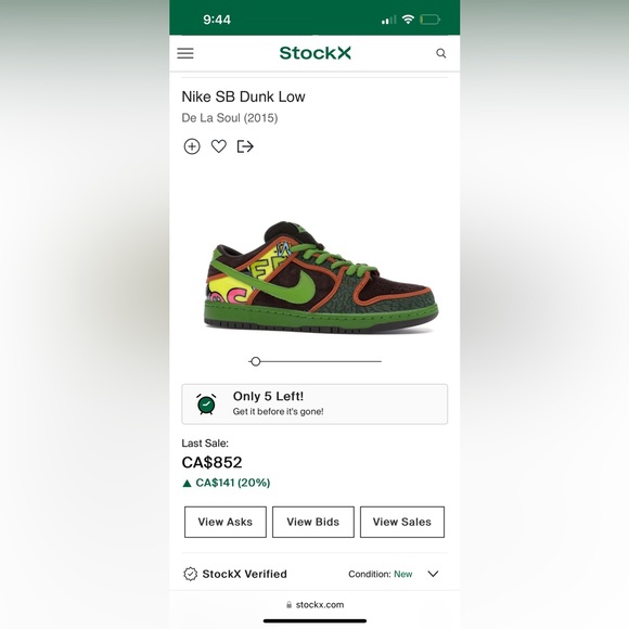 Nike SB Dunk Low Pros De La Soul (2015) size 11 - Picture 9 of 9